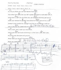 Wish You Were Here Pink Floyd Guitar Chord Chart With Lyrics Http Www Youtube Com Munsonmusicliv Ovation Guitar Easy Guitar Songs Guitar Chords For Songs