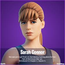 Sarah connor skin é um fortnite outfit epic. Sarah Connor Fortnite Wallpapers Wallpaper Cave