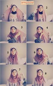 Hijab Style Tutorial 3 Kursus Hijab Gaya Hijab Kerudung