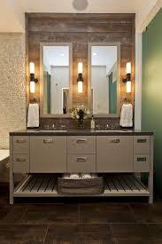 Down lights shine onto the sink and can provide. Simply Brilliant Bathroom Vanity Designs Bathroom Sconces Rustic Bathroom Vanities