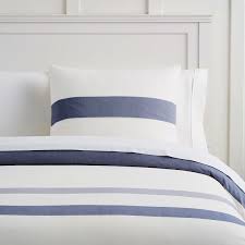 Sign in to your registry with your pottery barn kids account. Huntington Ombre Stripe Organic Boy S Duvet Cover Sham Pottery Barn Teen