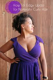 This hair tutorial might be my favorite yet. How To Edgy Updo For Natural Hair A Practical Wedding