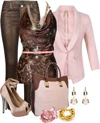 Pink And Brown Brown Fashion Fall Fashion Outfits Fashion