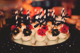 Black Red And Gold Cake Pops Found On Candy Buffets Nj In 2020 Desserts Gold Dessert Table Dessert Table