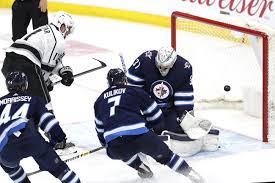 A goalie save from winnipeg jets vs. Winnipeg Jets Vs Calgary Flames 10 26 19 Nhl Pick Odds And Prediction Sports Chat Place