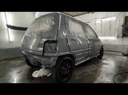 Cat undercoat di semua bahagian kereta. Cat Samurai 2k01 Kereta Kancil Samurai Paint Litetube