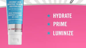 Hello Fab Coconut Skin Smoothie Priming Moisturizer First Aid Beauty Sephora Priming Moisturizer Moisturizer First Aid Beauty