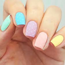 60 Inspiring Easter Nails Designs 2020 Pastel Nails Designs Easter Nails Easter Nail Art Designs