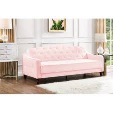 French linen vintage sofa rental | a la crate rentals. Pink Vintage Couch Wayfair