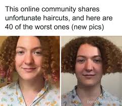 This online community shares unfortunate haircuts, and here are 40 of the  worst ones (link in the comments)