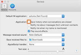 1 answer · open messages app · sign in (if you are not) · select the particular conversation · file > print > save (output will be in pdf). How To Delete All Imessages From A Mac Or Macbook