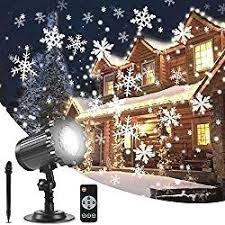 Aloveco Christmas Snowflake Projector Lights Christmas Xmas Christmastree Christ Outdoor Christmas Lights Christmas Decoration Items Diy Christmas Lights