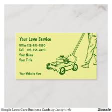 Lawn care service business card. Simple Lawn Care Business Cards Zazzle Com Lawn Care Business Cards Lawn Care Business Lawn Care