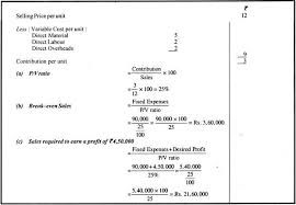 Top 8 Problems On Break Even Analysis With Solution