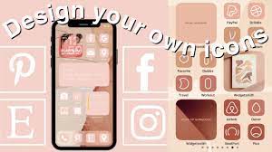 Disadvantages to creating custom app icons. How To Design Create Your Own Custom App Icons For Iphone Ios 14 Free Quick Easy Aesthetic Youtube