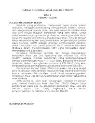 Maybe you would like to learn more about one of these? 43 Contoh Makalah Karya Ilmiah Tentang Pendidikan Anak Usia Dini Images Hutomo