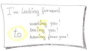 Looking forward to hearing from you. I Look Forward To Meeting You Ing Barbara Dohrs Webseite