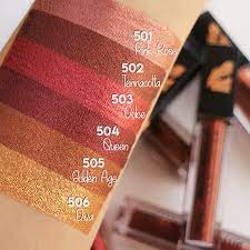 metallic liquid lipstick rujlar maskara goz kalemi