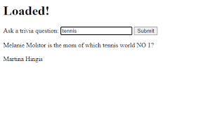 I had a benign cyst removed from my throat 7 years ago and this triggered my burni. Ai Chatbots With Tensorflow Js Improved Trivia Expert Codeproject