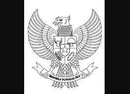 Lambang indonesia berbentuk burung garuda yang kepalanya. Sketsa Burung Garuda Beserta Makna Gambarnya Nurfasta Com