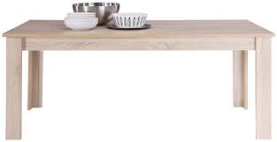 Pbj esstisch massiv »curve«, white oak, 122 bis 220 cm, in bootsform. Esstisch Eiche Weiss Ausziehbar