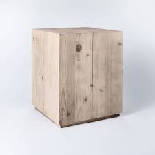 Leading manufacturer of wooden dining table, wooden table set, wooden dakota dining table, rectangle wooden dakota dining table, wooden console table and wooden cube coffee table from jodhpur. Kelton Wood Stump Accent Table Natural Threshold Designed With Studio Mcgee Target