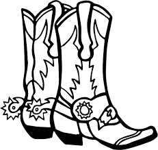 Cowboy Boots Svg File Svg Designs Svgdesigns Com Cowboy Boots Drawing Western Clip Art Clip Art Library