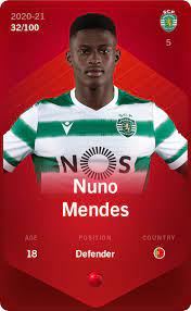 €40.00m* jun 19, 2002 in sintra.facts and data. Nuno Mendes 2020 21 Rare 32 100