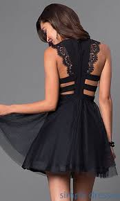 Sleeveless Short Tulle Black Party Dress Black Party Dresses Short Black Homecoming Dress Black Party Dresses