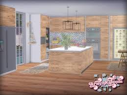 Best sims 4 kitchen cc · 15. Arwenkaboom S Frosted Grove I