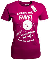 Ich Liebe Mein Enkel Bis Zum Mond Und Zurück Für Immer Und Ewig