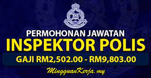 Konstabel orang asli gred yp 1. Permohonan Jawatan Kosong Inspektor Polis Gred Ya13 Gaji Rm2 502 00 Rm9 803 00