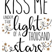 Kiss Me Under The Light Of A Thousand Stars Classic T Shirt By Sheeranstyle Under The Lights Light Kiss Me