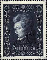 Wolfgang Amadeus Mozart Was Born In Salzburg Austria In 1756 Jan 27 1756 Composer Wolfgang Amadeus Mozart Was Born In Salzburg Austria Postal Stamps Postage Stamps Stamp