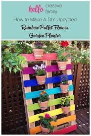 Add Color To Your Garden Valerie S Clipboard On Hometalk Pallet Projects Garden Planter Project Garden Projects