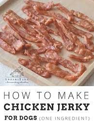 How To Make Chicken Jerky For Dogs 1 Ingredient Healthy Dog Treats Homemade Chicken Jerky Healthy Dog Food Recipes