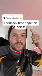 Reply to @donziller #streamerfeedback #streamerfeedbackseries  #commenttobenext #twitchstreamerfeedback