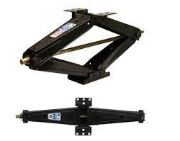 The jacks are made from pure steel and have a black powder finish. Bal 24002d Deluxe Stabilizing Scissor Jacks 24 7500 Lbs Set Of 2