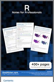 Pin By Addala On R Free Programming Books Python Programming Books Programing Knowledge