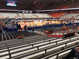 carrier dome section 110 syracuse basketball