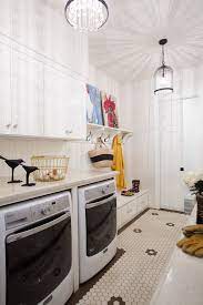 A ceiling fan with light for the laundry room gives off a cool breeze as well as illuminates the room while you work. 30 Best Laundry Rooms Lovely Functional Laundry Room Ideas