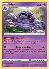 Muk's coloration becomes increasingly vivid the more it feasts on its favorite dish—trash. Muk Team Up Tcg Card Database Pokemon Com