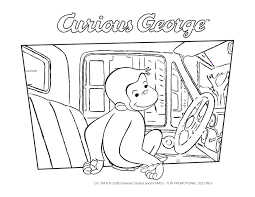 Printable Curious George Coloring Pages Click For Full Size Pyssel