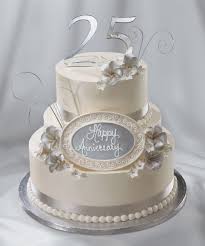 Anniversary cakes designed just for you in . Simple 25th Wedding Anniversary Cake Designs Addicfashion