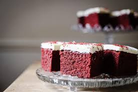 It's frosted with classic ermine icing and gets its red color from beets which is how this classic the original red velvet cake only had a slight red color to it which came from pureed beets. Gluten Free Red Velvet Cake From The Larder