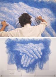 Artist Irons And Folds Tulle Fabric To Create Beautiful Portraits Benjamin Shine Art Photography Amazing Art