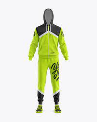 Download Men S Sport Suit Mockup Front View In Apparel Mockups On Yellow Images Object Mockups