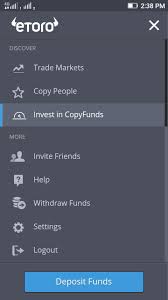 If you have an apk file, then there is an option in bluestacks to import apk . Etoro For Android Apk Download