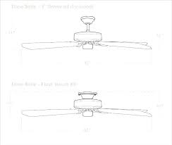 Ceiling Fan Size Chart For Room Guide Singapore Fa