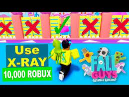 Spending ROBUX to HACK in Fall Guys.. (Roblox) - YouTube